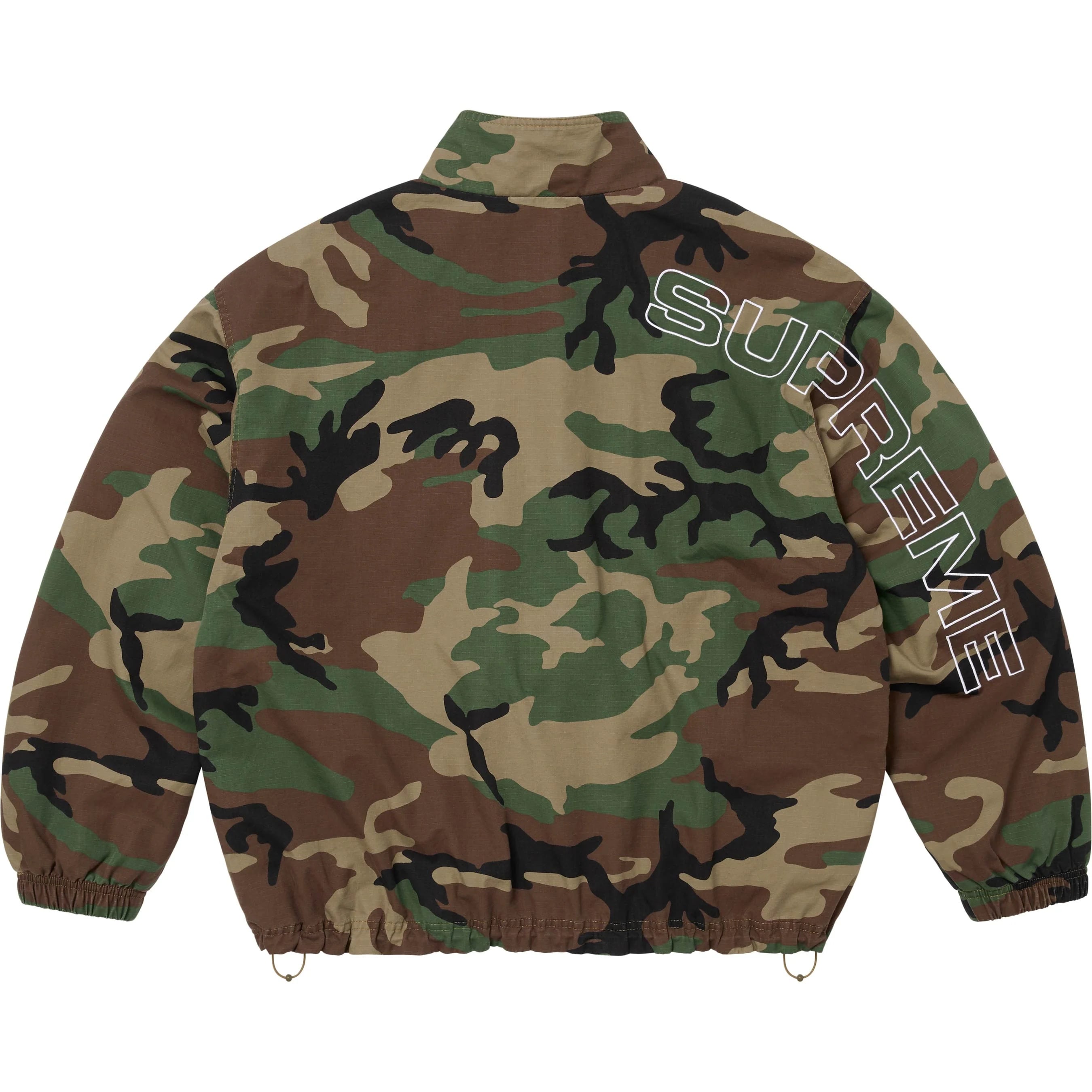 Spellout Embroidered Ripstop Track Jacket view 16